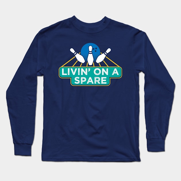 Livin on a Spare Long Sleeve T-Shirt by yeoys